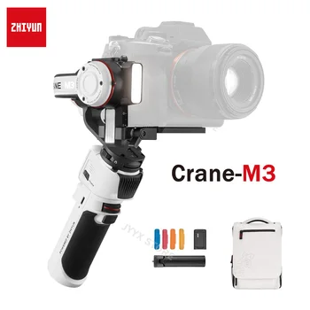 ZHIYUN קריין M3 משולבת Pro 3-Axis Gimbal כף היד מייצב מובנה למלא אור מצלמה ראי פעולה המצלמה טלפונים חכמים