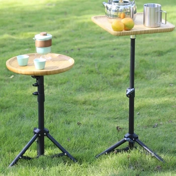 פטיו שולחן קמפינג גן פיקניק גאדג 'טים חיצונית קפה שולחן קמפינג סל המשחק קוקטייל מכוני דה ז' רדן ריהוט הבית