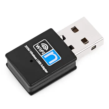 10pcs USB 2.0 מתאם WiFi 300 2.4 GHz אנטנת WiFi RTL8192 wifi USB Dongle 802.11 b/n/g אלחוטית מיני מחשב נייד כרטיס רשת