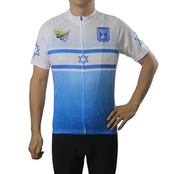 ישראל לאופניים בגדים שרוול קצר ג 'רזי MTB סוודר הכביש ללבוש רכיבה על אופניים בקיץ אופניים העליון אנרגיה החולצה ז' קט Bikewear פרימיום