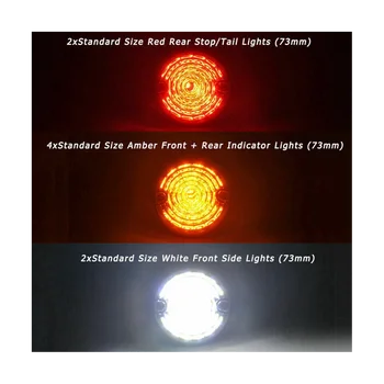 המכונית מלאה LED מנורת אור לשדרג את ערכה על לנד רובר Defender 90-16 90/110 83-90