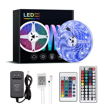 גמיש LED אור הקלטת RGB רצועה אחורית לטלוויזיה רצועת LED 5050 אור סרט מנורה עמיד למים rgb תאורה חיצונית קישוט