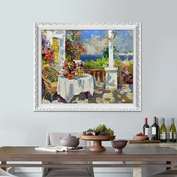 ונציה ציור בד ציור שמן נוף ים תיכוני paintingVenice איטליה אמנות אמנות קיר תמונות עבור הסלון home013