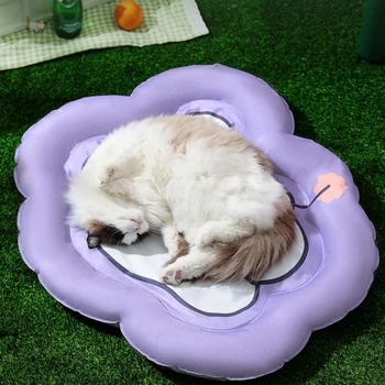 מחמד מחצלת חתול למיטה מזרנים קיץ ג ' ל קירור המיטה כרית מים הוכחה גאמה פארא גאטוס חתול אביזרים katzenkorb