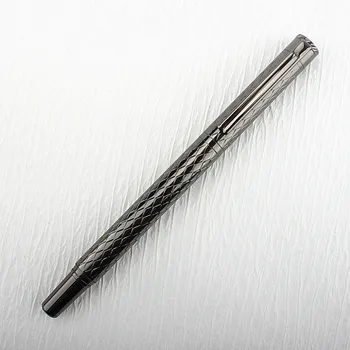 יוקרה חדשה מתכת עט נובע יציבה עט 0.38 מ 