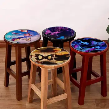 פרפר אמנות ארבע עונות מדיטציה כרית צואה משטח האוכל הכיסא טאטאמי כרית מושב אנטי להחליק מושב מחצלת