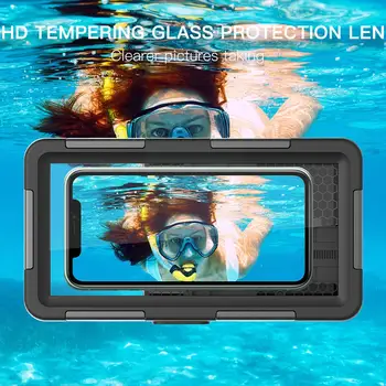 עמיד למים טלפון נייד למקרה 15 מטר צלילה טלפון הכיסוי הכללי שחייה מקרה קח תמונה מתחת למים עבור IPhone 13 14 טילי קרקע-אוויר J9P0