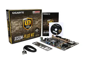 עבור Gigabyte GA-X150M. בנוסף WS לוח האם LGA 1151 DDR4 M-ATX LGA 1151 מידע C232 SATA 6Gb/s USB 3.0 Micro ATX לוח אם Intel