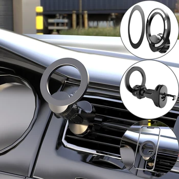 אוניברסלי רכב מגנטי בעל טלפון רכב מגנטי אוורור, קליפ עבור iPhone 13 12 Pro מקס רכב מיני הטלפון לעמוד תמיכה GPS סוגריים.