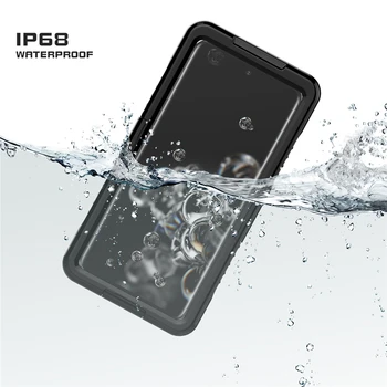 IP68 מקרה עמיד למים עבור Huawei P50 P30 Pro P20 לייט במקרה הגנה מלאה Shockproof לכסות חבר 50 30 40 Nova9 SE כבוד 8x תיק