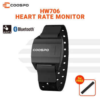 CooSpo לפקח על קצב לב HW706 שרוול אופטי כושר חיצוניים קצב לב חיישן Bluetooth נמלה+ עבור Garmin יוהו אופניים המחשב