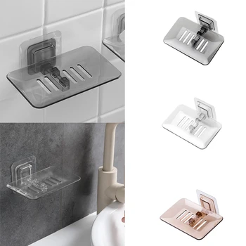 סבון כלים לרוקן ספוג בעל האמבטיה ארגונית קיר רכוב אחסון מדף המטבח תלוי מדף
