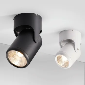LED Downlights צמודי התאמת עיצוב חדר סיבוב led ניתן לעמעום האורות עבור חדר בבית אורות ספוט