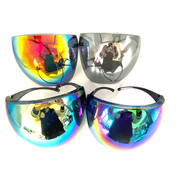 מגן Faceshield משקפי שמש משקפיים שקופים אנטי ערפל, אנטי-splash מגן מסיכת פנים מלאה מכוסה בטיחות משקפי שמש