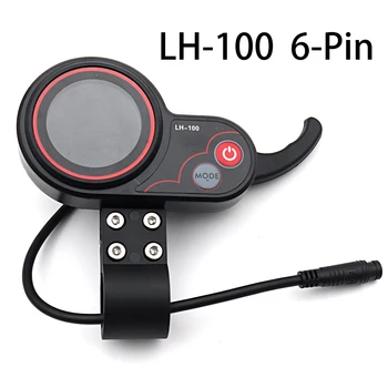 LH100 60V 6 Pin תצוגה עם יציאת USB עבור קורקינט חשמלי אופניים אופניים LH-100 LCD מד המהירות הבקרה חלקים