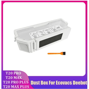 אבק תיבת שואב אבק תיבת האשפה עם מסנן עבור Ecovacs Deebot T20 PRO /T20 מקס/ T20 PRO PLUS/ T20 מקס פלוס רובוט