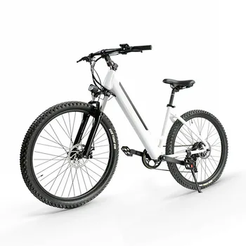 אופניים חשמליים הר האופניים החשמליים סוללת ליתיום גדולה 27 אינץ הטבעת 6 מהירות מתכווננת שידור ארוך סיבולת