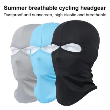 רכיבה על אופניים צעיף Windproof UV-הגנה לנשימה רכיבה צעיף יוניסקס למבוגרים חיצוני פלטה לטיולים מלא מסכת פנים קאפ