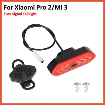 שינוי איתות אחורי עבור Xiaomi Pro 2 Mi3 קורקינט חשמלי שלט רחוק נטענת USB LED מהבהב רכיבה על אופניים חלקים