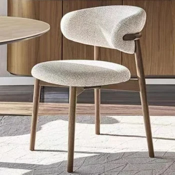 מרגיע עיצוב מודרני כסאות אוכל נורדי יחיד המשרד שידה מטבח מעץ סלון Sillas ריהוט הבית