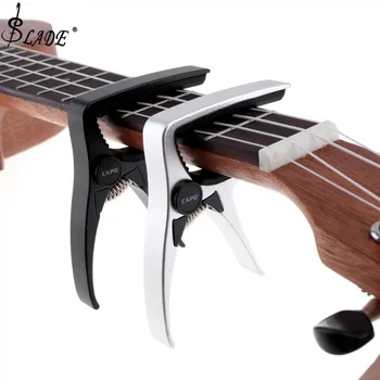 סלייד גיטרה קאפו האביב שינוי מהיר מלחציים אלומיניום חומר גיטרה אביזר גיטרה יוקללי
