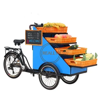 אוכל תלת נייד מטען האופניים ברחוב אופניים אוטומטיות חשמלי פרי בוגרים למכירה
