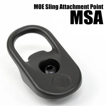 סיבוב ההתקנה של מתאם הרצועה הטבעת מו חבל טקטי רצועת אבזם MSA נקודת רצועת MS2 MS3 קלע סיבוב פלדה הר