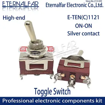 High-end E-TEN1121 כסף איכותי קשר SPDT 12 מ 