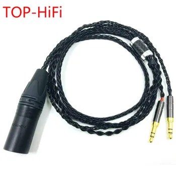 העליון-HiFi 4-pin XLR זכר מאוזנת אוזניות לשדרג את כבל Sundara Aventho מוקד elegia t1 t5p D7200 D600 D7100 MDR-Z7