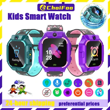 2023 ילדים שעונים קוראים לילדים שעון חכם עבור ילדים GPS SOS עמיד למים Smartwatch שעון כרטיס ה SIM-מיקום מעקב לילד לצפות