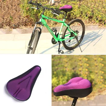 סיליקה ג ' ל חלקי אופניים רכיבה על אופניים מושב מחצלת אופניים אוכף נוח כרית מושב רך מכסה על אופניים מושב רך כיסוי