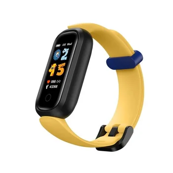 T12 ילדים חכם, צמיד ניטור קצב הלב, לחץ הדם חמצן בריאות Tracker שעון IP68, עמיד למים בריאות ספורט Smartwatch