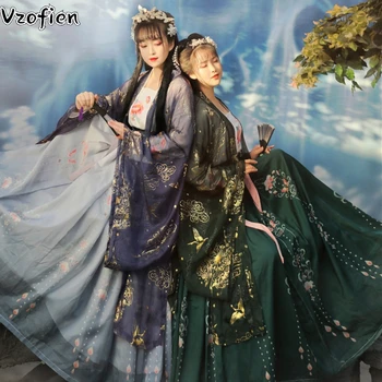 למבוגרים טאנג חליפות Hanfu נשים שושלת מינג פסטיבל תלבושת למסיבת פיות העתיקה Hanfu תחפושת נסיכת פיות ריקוד מזרחי ללבוש.
