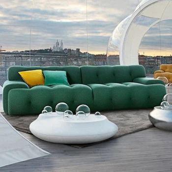 איטלקי בסלון ספה נורדי עצלן מינימליסטי לשימוש ביתי כורסה 3 מושבים ספה מודרנית יוקרה מעצב Divano ריהוט הבית