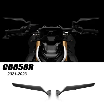 CB650 אופנוע מראות התגנבות מראות ספורט Winglets המראה ערכת מראות מתכוונן אגף מראות הונדה CB 650R CB650 R