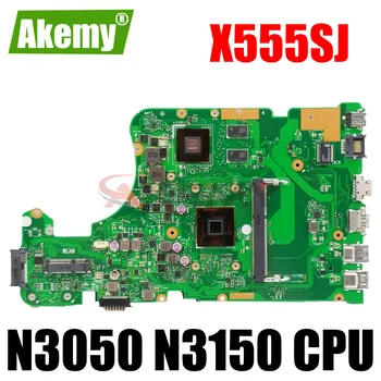 X555SJ Mainboard w/ GT920M GPU N3050 N3150 N3700 CPU עבור ASUS X555SJ K555SJ K555S מחשב נייד לוח אם