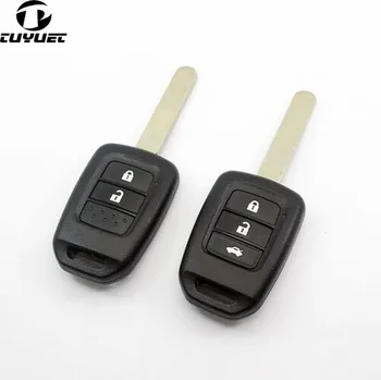 2 3 כפתורים מרחוק מפתח מעטפת עבור הונדה רכב חלופי מפתח סרק מקרה