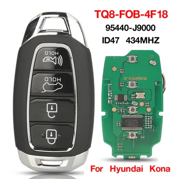 jingyuqin ID47 שבב 433.92 MHz P/N 95440-J9000 שלט חכם מפתח הרכב החלפת Promixity כרטיס יונדאי Kona 2018-2021