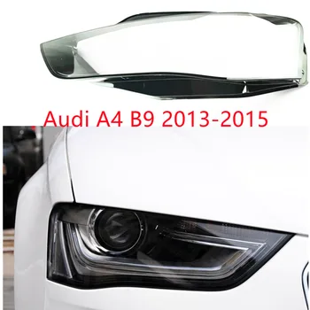 חדש עבור אאודי A4 B9 פנס זכוכית פנס כיסוי אהיל המנורה עבור אאודי A4 A4L B8PA B9 2013 2014 2015 פנס עדשה