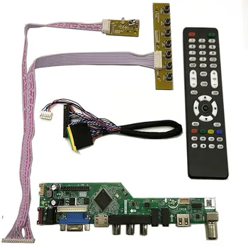 צג טלוויזיה ערכת LP156WH2 LP156WH4 LP156WHB LP156WHA ההתקן של בקר הלוח טלוויזיה+HDMI+VGA+USB LCD מסך LED 1366X768 40Pins לוח